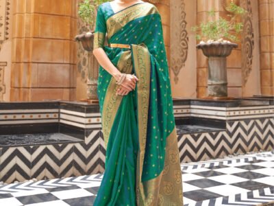 GREEN SILK SAREE